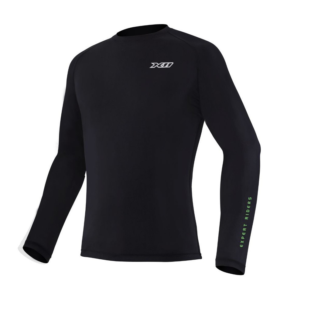 Roupa Proteção Térmica Blusa Segunda Pele Climate 1 X11 Preto Motociclista Inverno Masculina Feminina