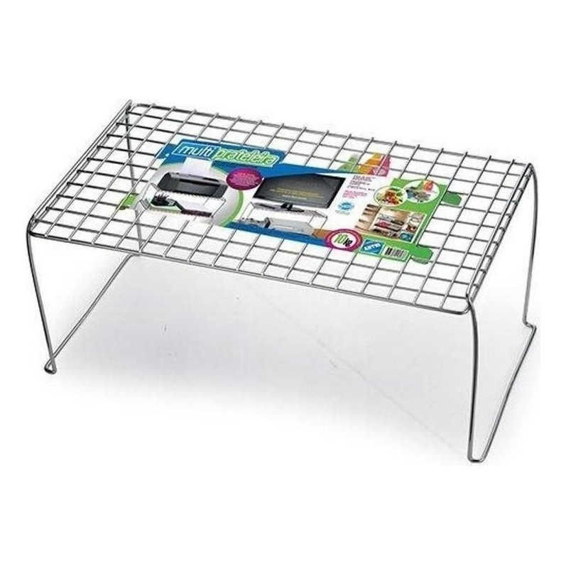 Multi Prateleira Empilhável Cromada Aramado Arthi 1803 em Oferta na Shopee