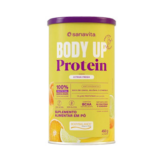 Body Up Protein Sabor Frutas Cítricas 450g - Sanavita em Oferta na Shopee