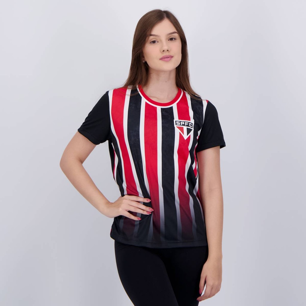 Camisa São Paulo Romper Feminina - Sports & Outdoors