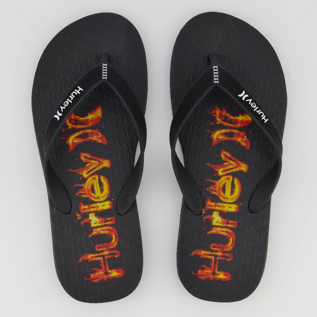 Chinelo Hurley Fire Classic Preto em Oferta na Shopee
