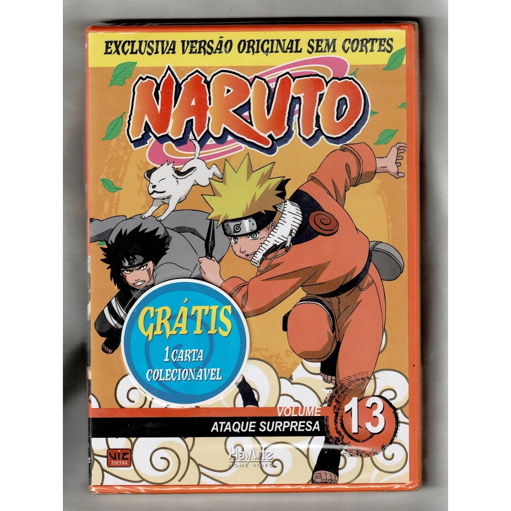 Naruto DVD Vol. 13 Ataque Surpresa Versão