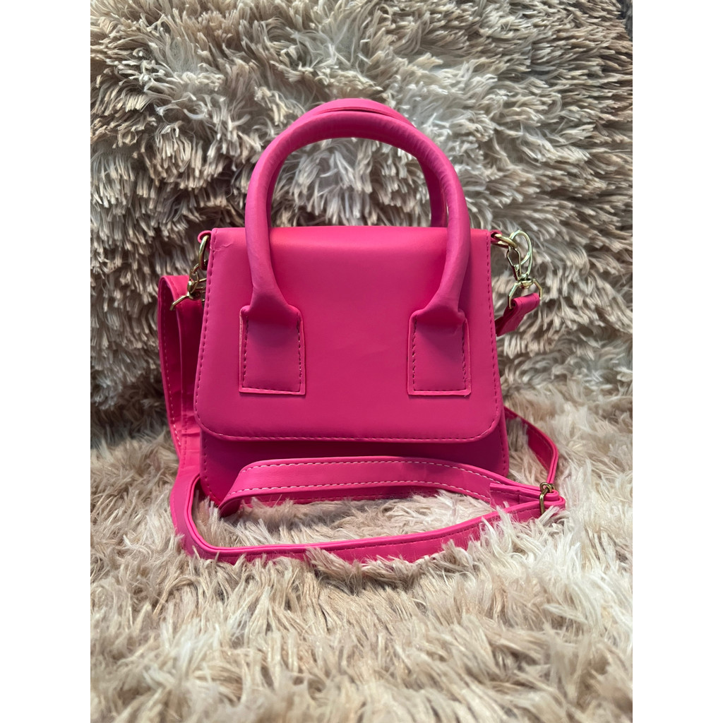 Bolsa Mini Bag Lisa Cedro L2 Com Uma Alca Regulavel E Uma Alca Pequena De Mao em Oferta na Shopee