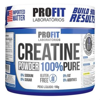 Creatina Powder 100% Pura Pote 150G - ProFit em Oferta na Shopee
