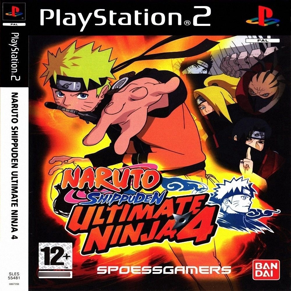 Naruto Ultimate Ninja 4  Desbloqueado Play 2