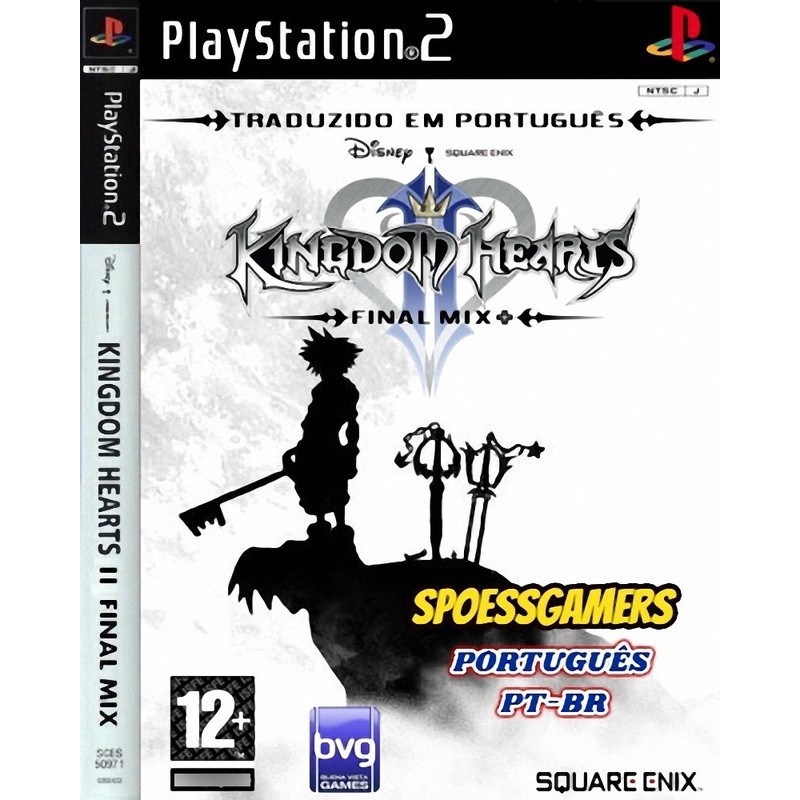 Kingdom Hearts 2 Final Mix+ Pt-br  Desbloqueado Play 2