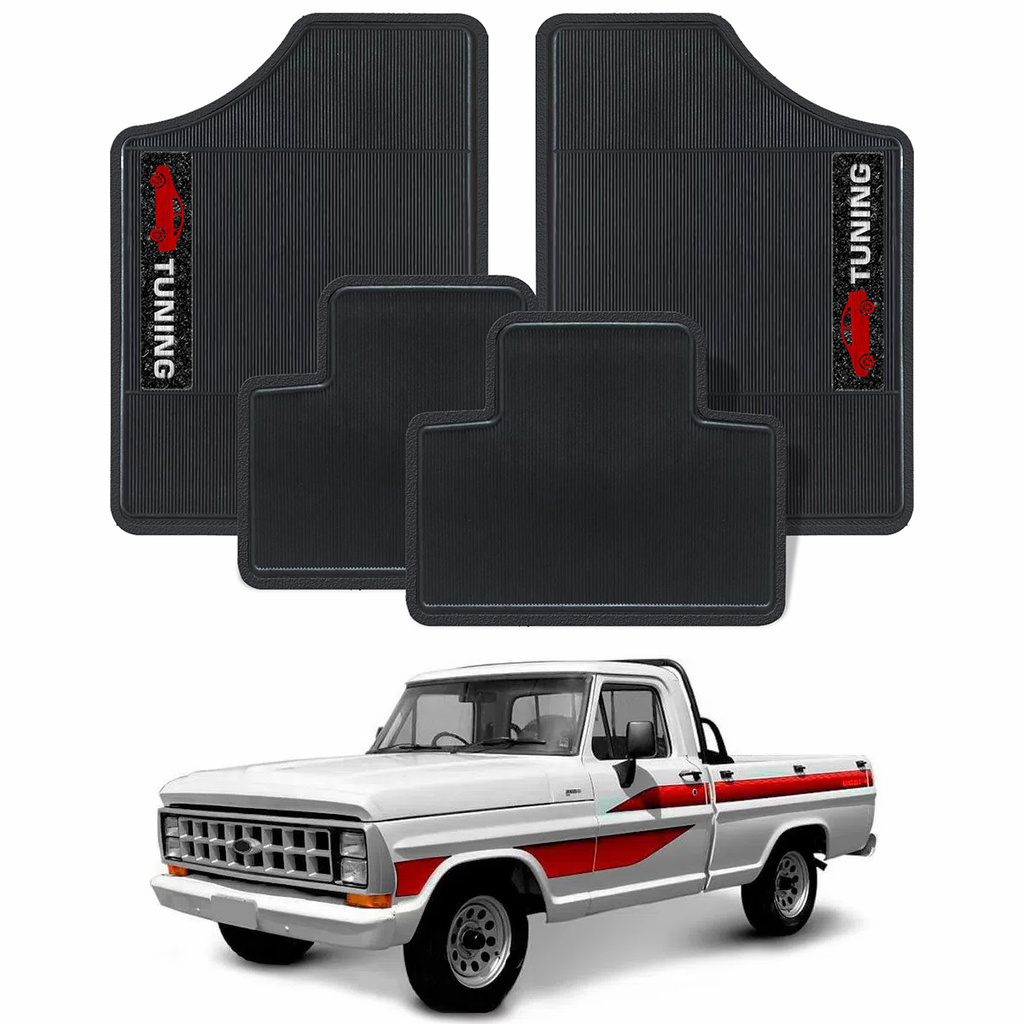 Tapete Personalizado para o Ford F1000 04 Peças