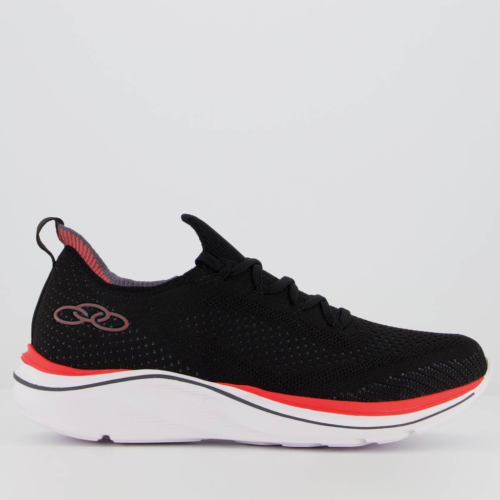 Tênis Olympikus Look Feminino Preto e Rosa em Oferta na Shopee