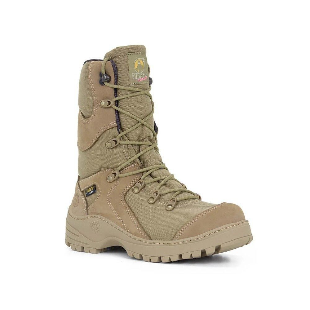 Bota Tática Airstep Desert Storm 8990 Cano Alto em Oferta na Shopee