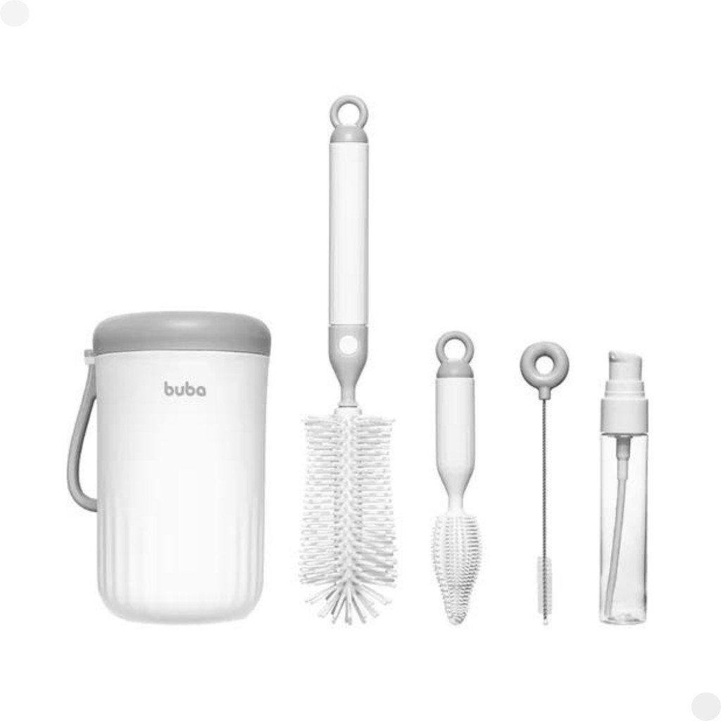 Kit Portátil Para Limpeza De Mamadeira 18848 Buba em Oferta na Shopee