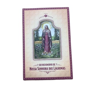 Livro Devocionário Nossa Senhora das Lágrimas em Oferta na Shopee