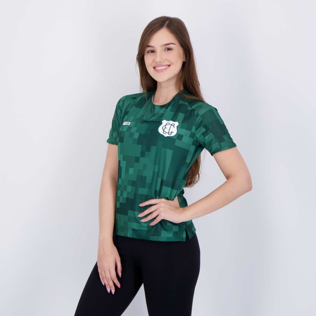 Detalhes do Camisa Gr33n Goiás Goleiro III 2023 Feminina