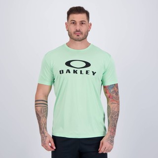 Camiseta Oakley TRN Logo SS II Verde Claro em Oferta na Shopee