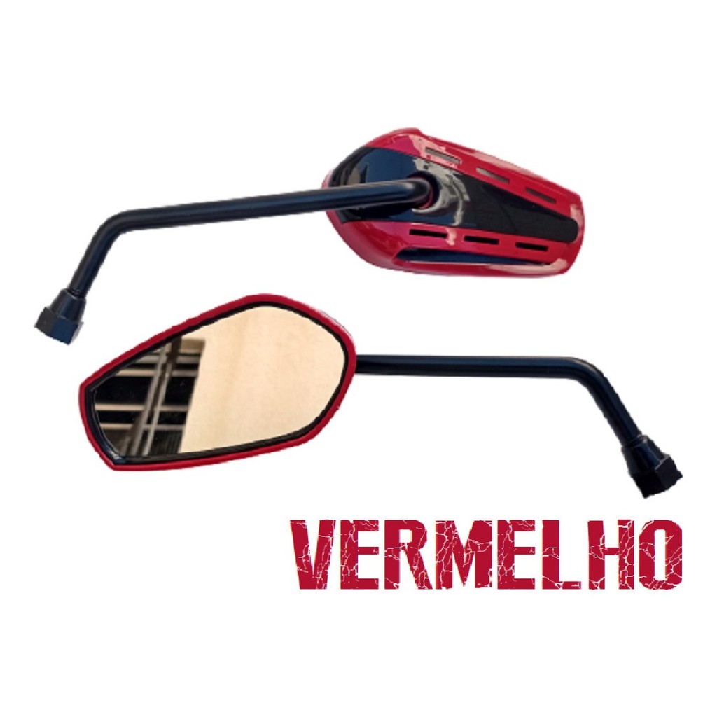 Par Retrovisor Moto Rosca Honda Gvs Esportivo Gtx Cores em Oferta na Shopee