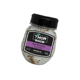 Sal Grosso Com Alho Para Churrasco 800g - Thor em Oferta na Shopee