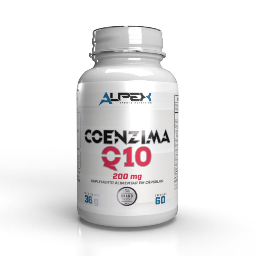 Coenzima Q-10 200mg 60 Caps - Alpex Nutrition