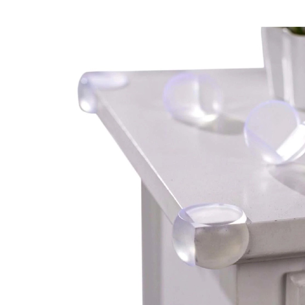 20 Unidades de Protetor de Quina para Mesa em Silicone Protecao e Seguranca para Criancas e Bebes