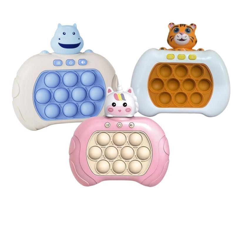 Kit 3 Pop It Eletrônico Brinquedo Máquina De Jogo Console em Oferta na Shopee