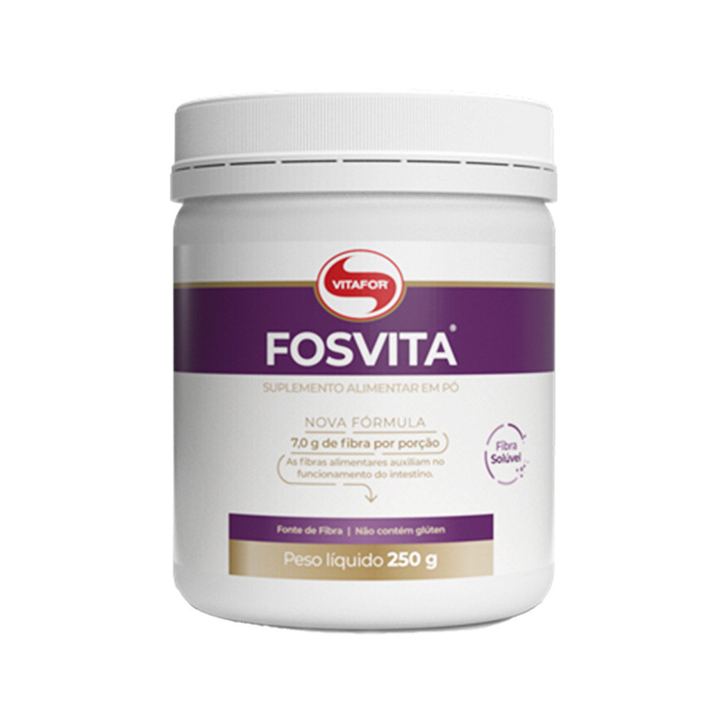 Fosvita Fibra Vitafor Pote 250g em Oferta na Shopee