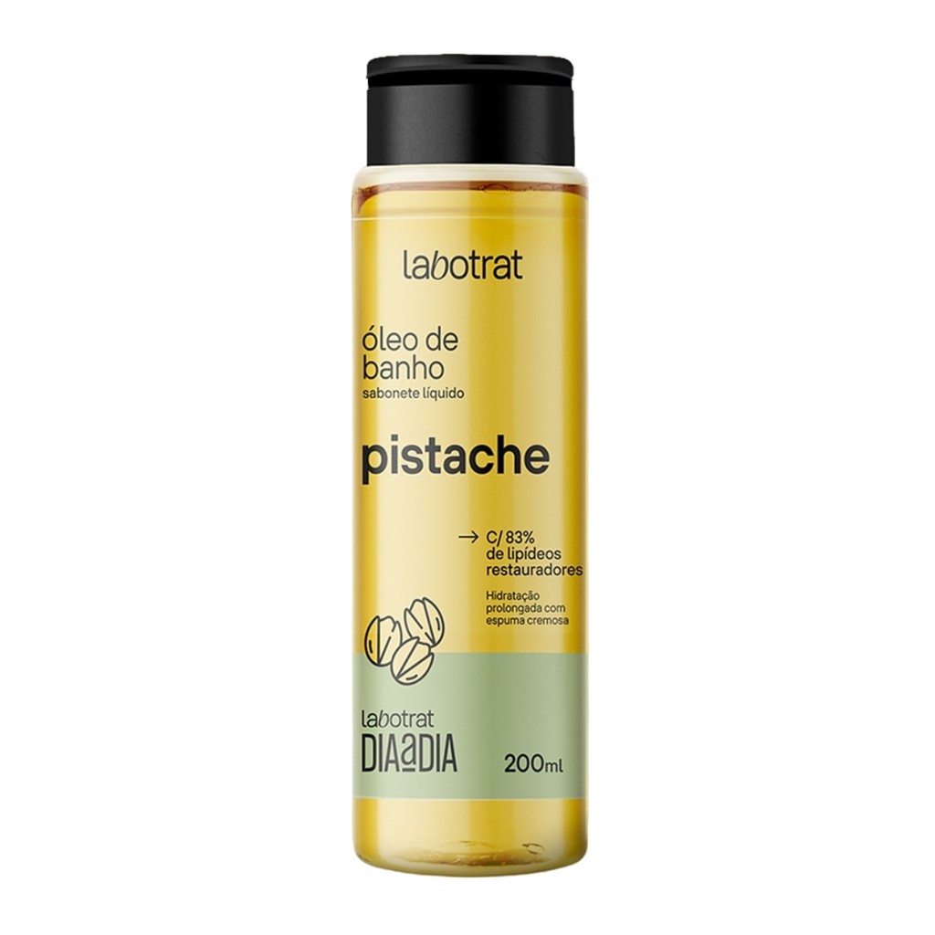 Sabonete Óleo De Banho Pistache Dia Dia Corpo Labotrat 200ml em Oferta na Shopee