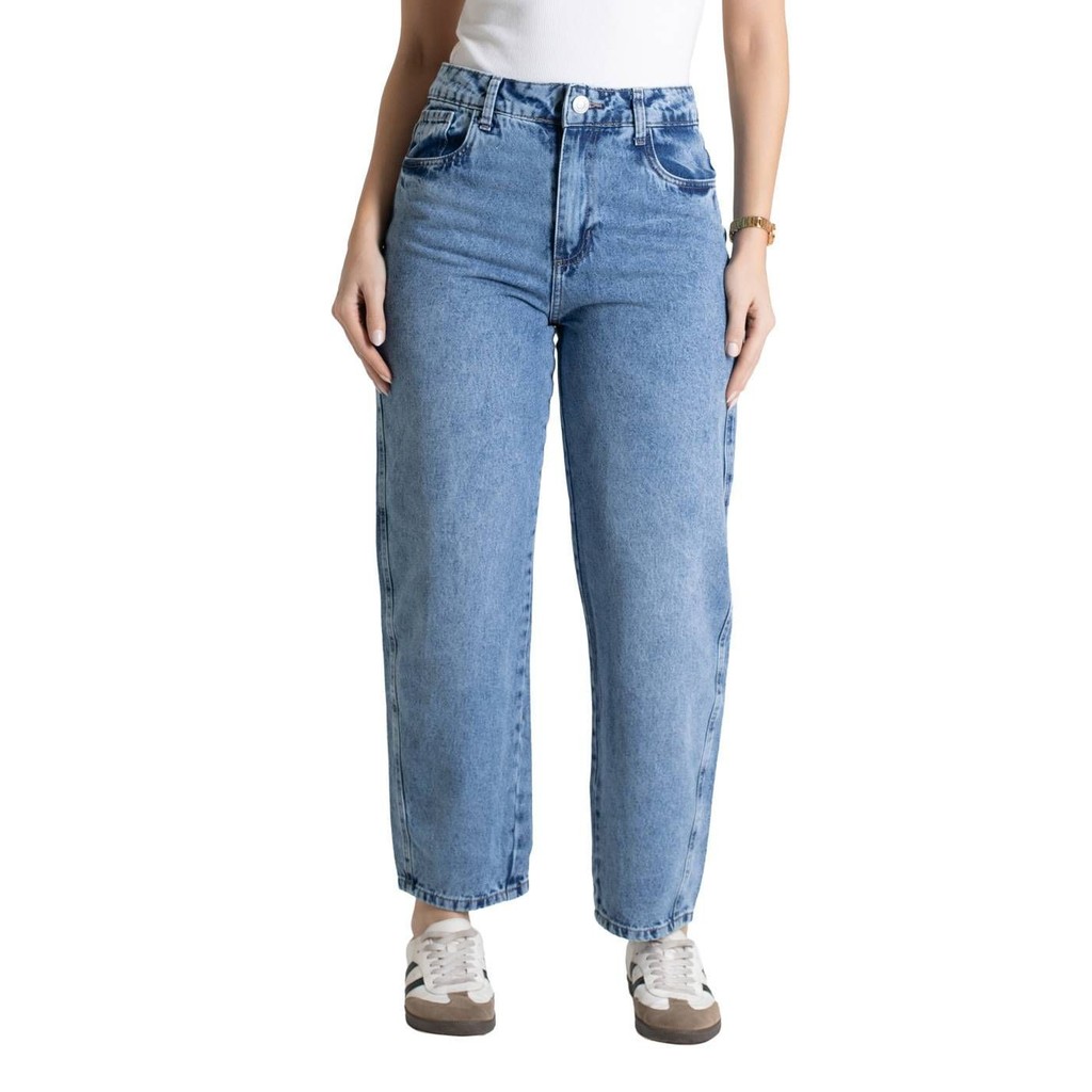Calça Jeans Sawary Barrel - 280161 em Oferta na Shopee