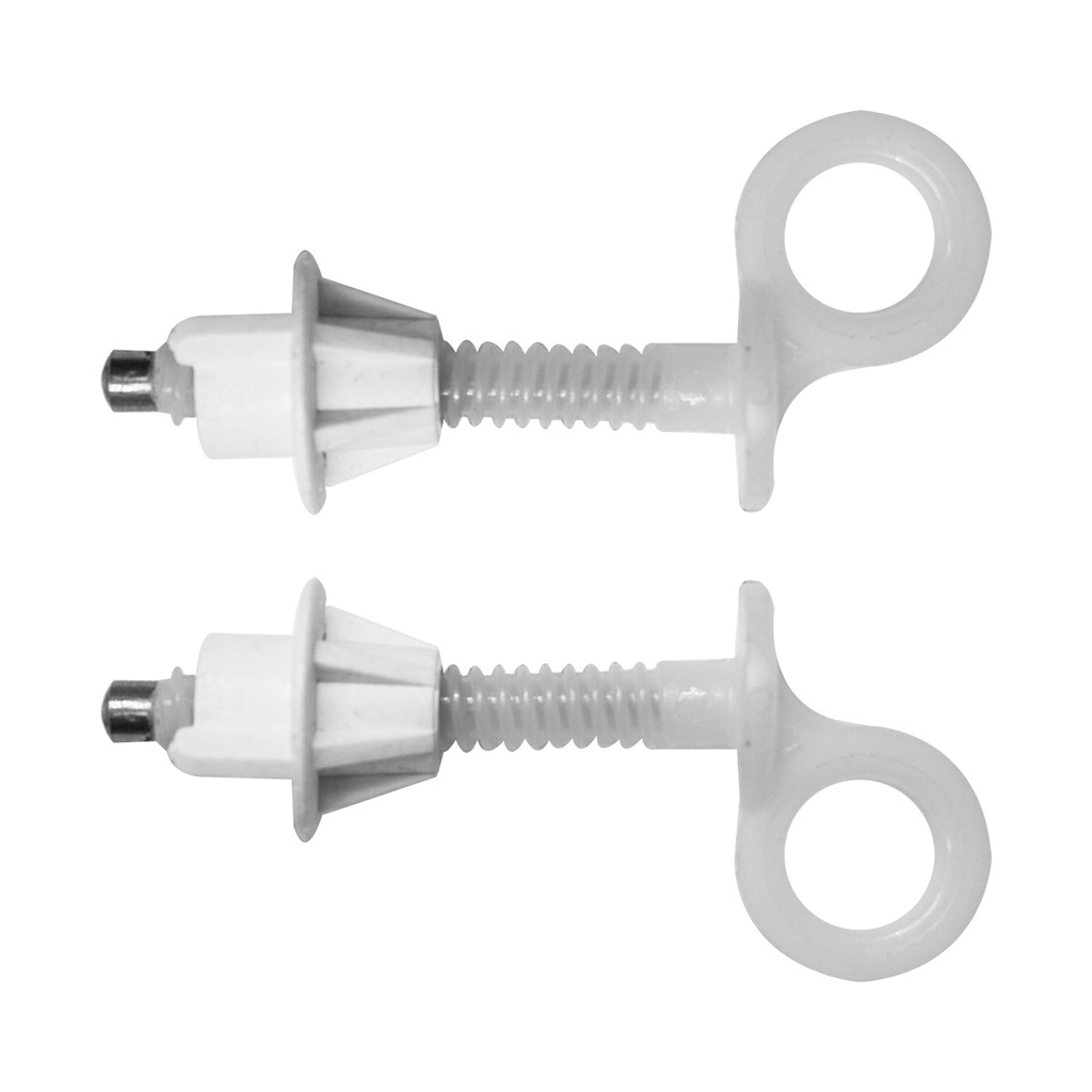 Par de Parafusos com Reforço Metálico para Assento Elevado Mebuki