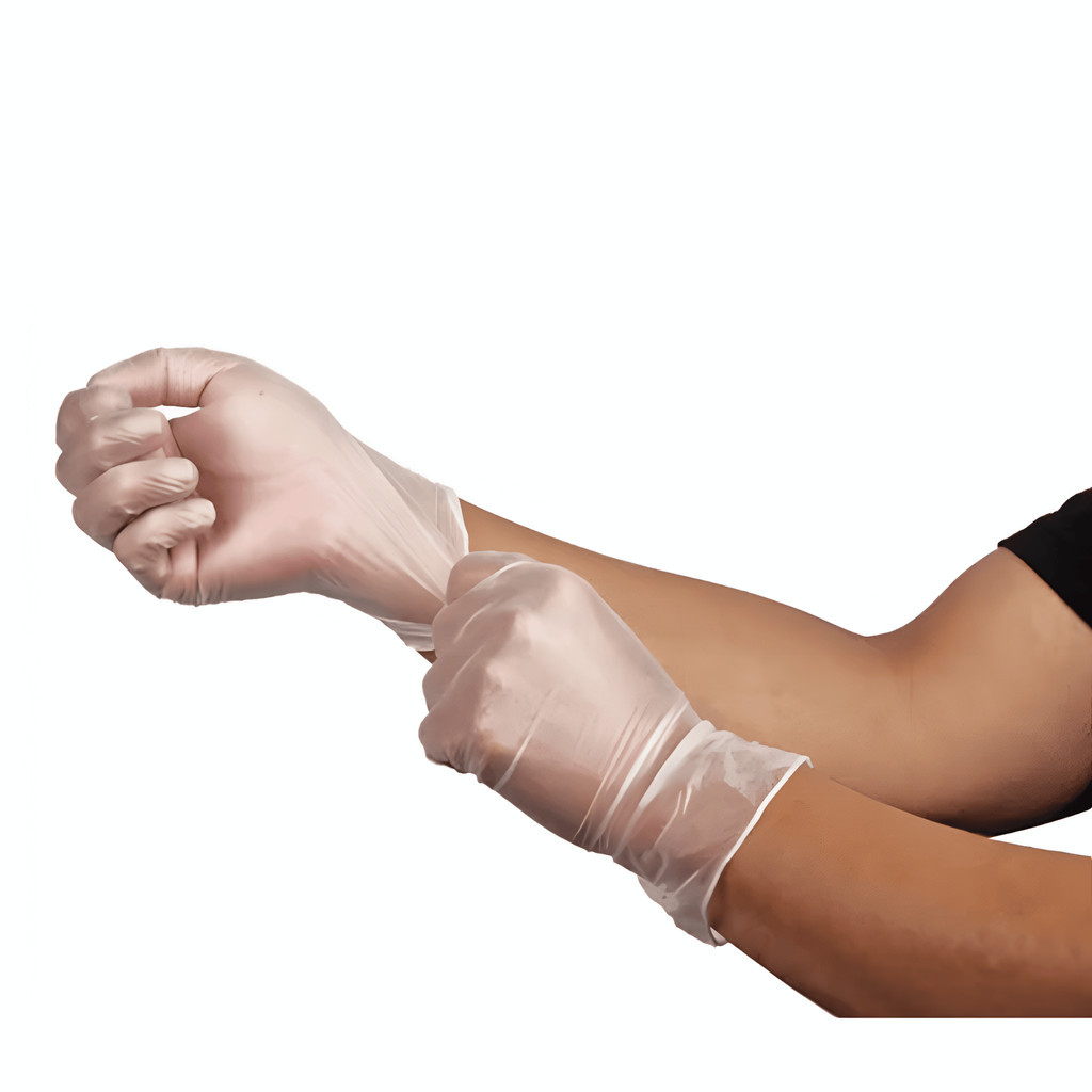 Vabene Luva de Vinil Descartável – Kit com Tamanhos Variados