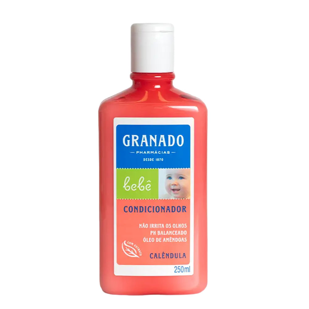 Condicionador Glicerinado Granado Bebê Calêndula 250ml - VENCIMENTO SETEMBRO 2025 - Mom & Baby