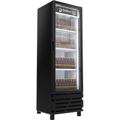 Cervejeira Imbera 485 Litros Porta De Vidro Preto CCV315 110V
