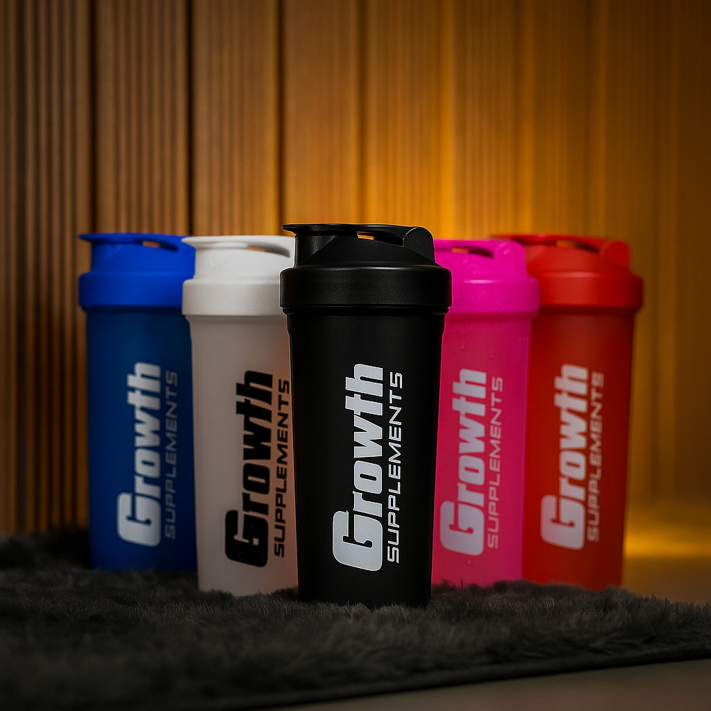 Coqueteleira Para Academia 600ml Exercícios Garrafa Shaker Squeeze Growth Supplements em Oferta na Shopee