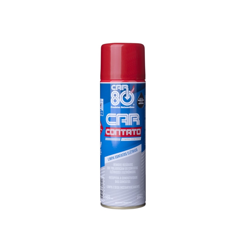 Limpa Contato Elétrico Spray Para Eletronicos Car80 - 300ml