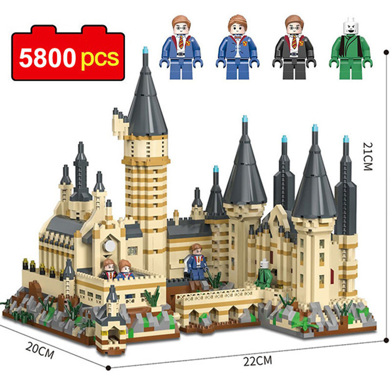 Bloco De Construção Do Castelo De Hogwarts Harry Potter Mini Tijolo Arquitetônico em Oferta na Shopee