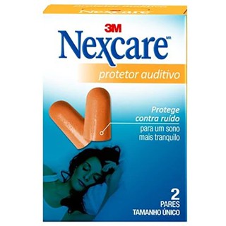 Protetor Auditivo 3m Nexcare 2 Pares em Oferta na Shopee