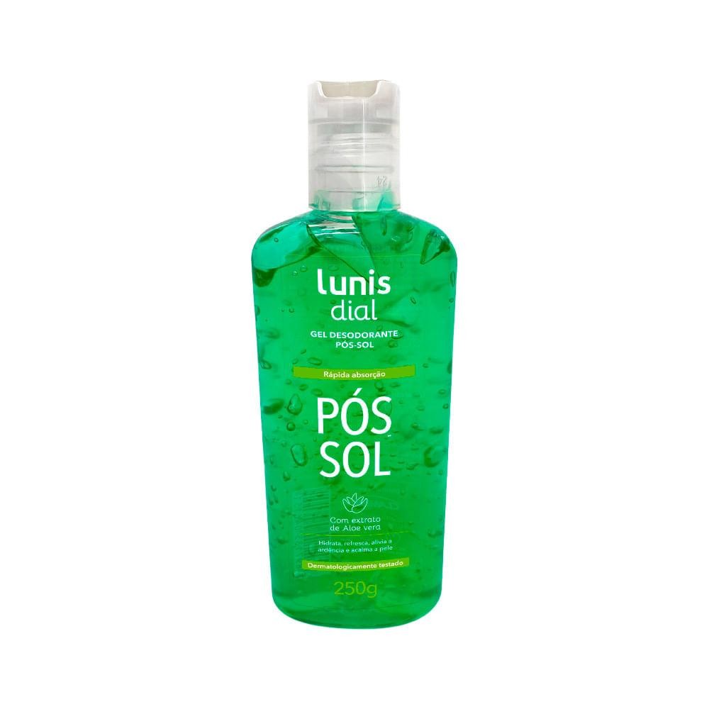 Pos Sol Lunis Dial Gel 250 Gramas em Oferta na Shopee