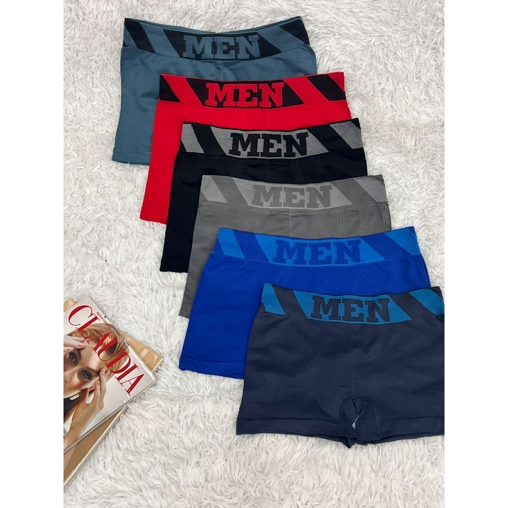 Kit Cuecas Boxer Masculina Microfibra Sem Costura Alta Qualidade