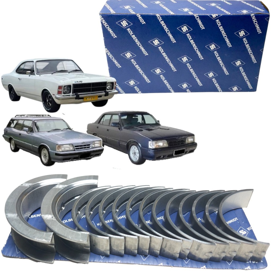 Bronzina de Mancal Casquilho Fixo Original KS Caravan Opala Veraneio C10 4.1 12v 250 6 cil