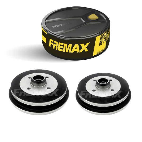 Par Tambor de Freio Traseiro GOL G1 G4 G5 Fremax em Oferta na Shopee