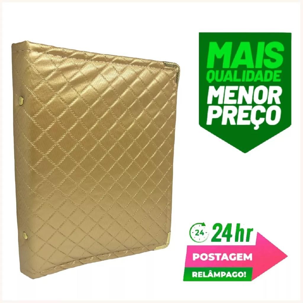 Pasta Para Hinos Hinário Coral Louvores Grupo Igreja Catálogo Promoção (N3 Roman Gold) em Oferta na Shopee