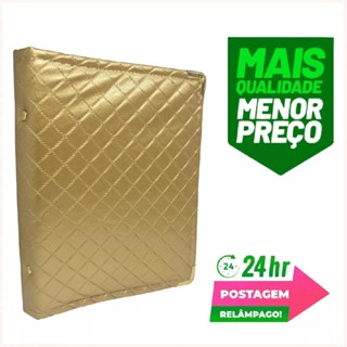 Pasta Para Hinos Hinário Coral Louvores Grupo Igreja Catálogo Promoção (N3 Roman Gold) em Oferta na Shopee