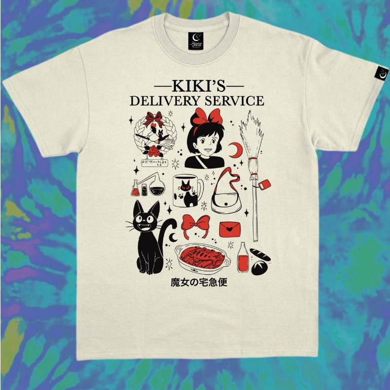 Camiseta Feminina Serviço de Entregas da Kiki Anime Studio Ghibli ENVIO IMEDIATO 2