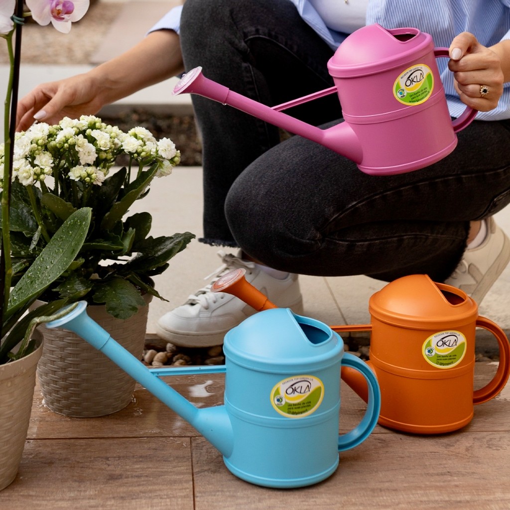 Regador de plantas plástico 1,5L jardim