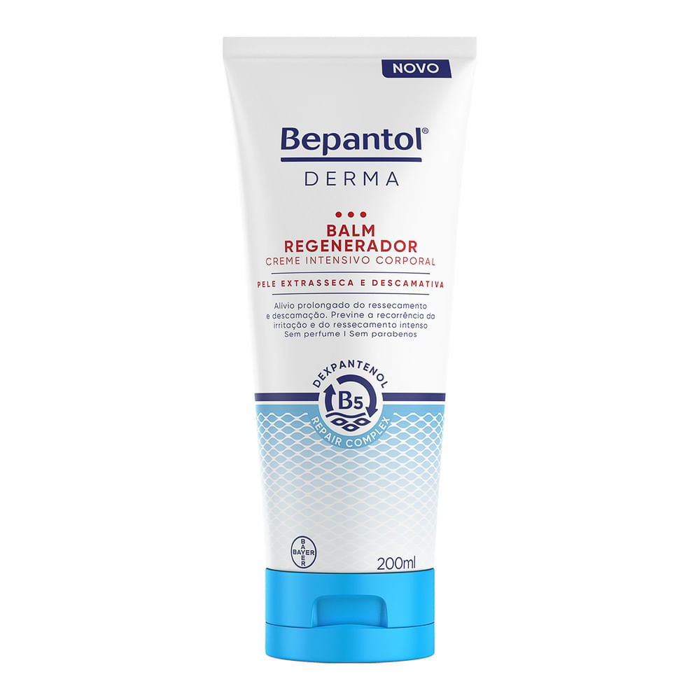Bepantol Derma Balm Regenerador, Creme Intensivo Corporal 200 ml - Beauty
