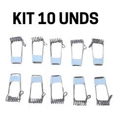 Presilha De Mola P/ Plafons De Embutir Kit 10 Peças