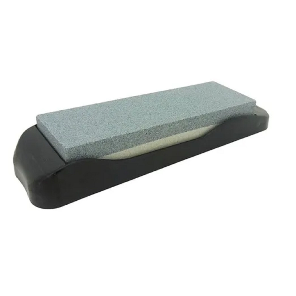 Pedra Amoladora 2 Em 1 Para Afiar Facas Base Antiaderente