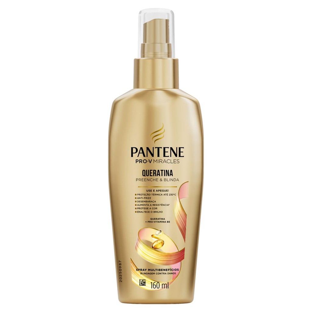 Spray Pantene Queratina 160ml em Oferta na Shopee