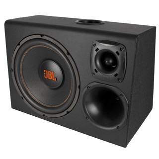 Caixa Amplificada Jbl Trio Sub 12 D200x St200 600w Rms Ativa