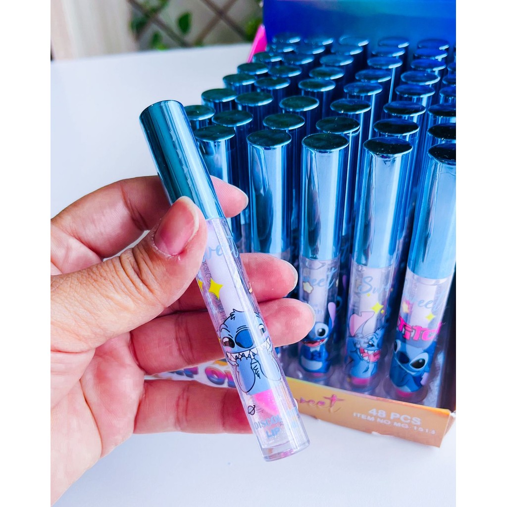 GLOSS INFANTIL STITCH BATOM LIQUIDO ROSA