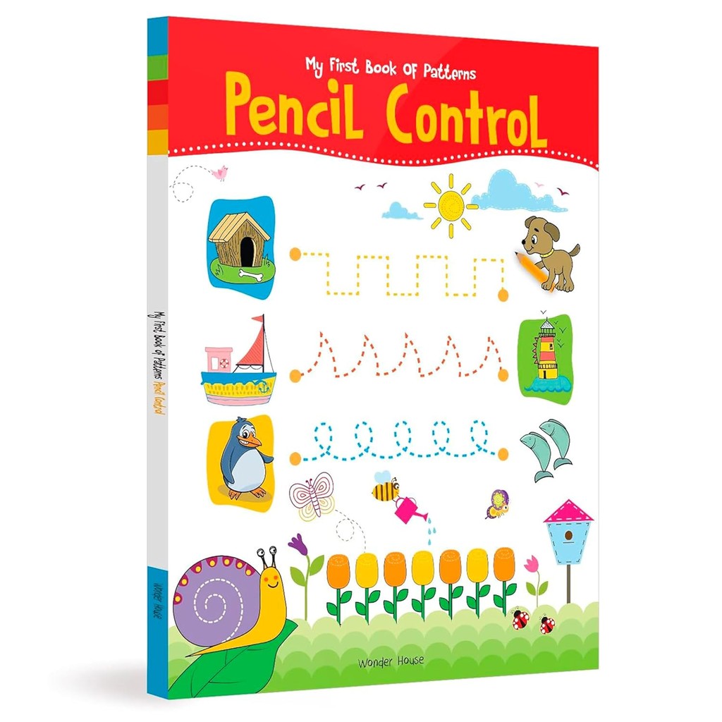 My First Book of Patterns Pencil Control -  Patterns Practice Book for Kids em Oferta na Shopee