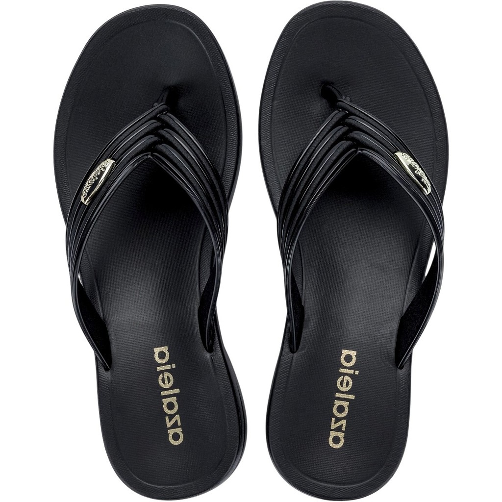 Tamanco De Dedo Feminino Anabela Baixo Conforto Ju Azaleia