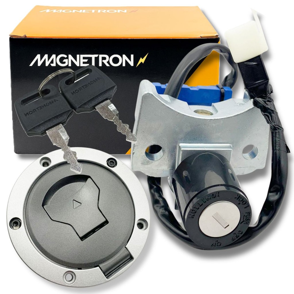 Chave de Ignição + Tampa do Tanque Cg 160 Titan Fan Cargo 2022-2024 Magnetron em Oferta na Shopee